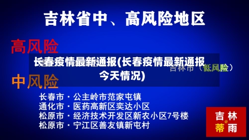 长春疫情最新通报(长春疫情最新通报今天情况)-第1张图片