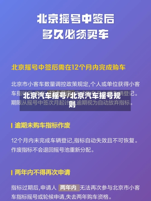 北京汽车摇号/北京汽车摇号规则-第1张图片