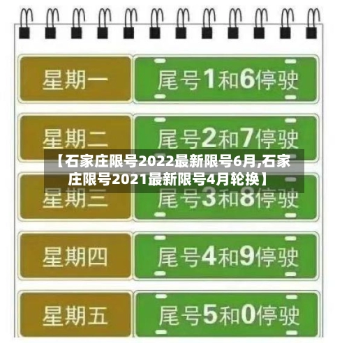 【石家庄限号2022最新限号6月,石家庄限号2021最新限号4月轮换】-第1张图片