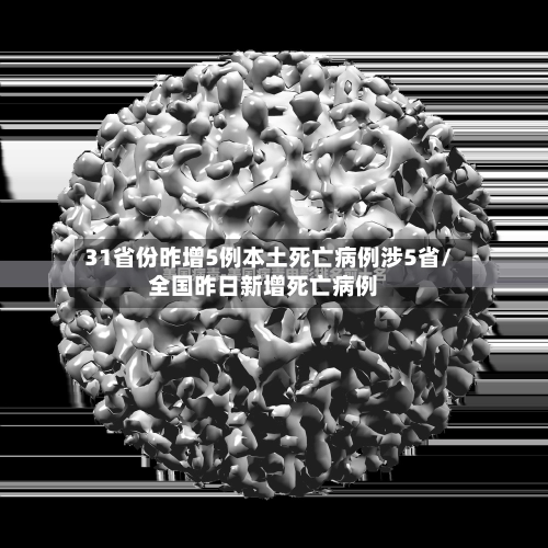 31省份昨增5例本土死亡病例涉5省/全国昨日新增死亡病例-第1张图片