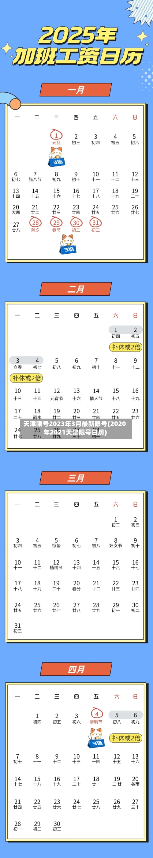 天津限号2023年3月最新限号(2020年2021天津限号日历)-第1张图片