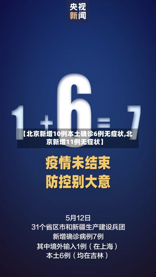 【北京新增10例本土确诊6例无症状,北京新增11例无症状】-第1张图片