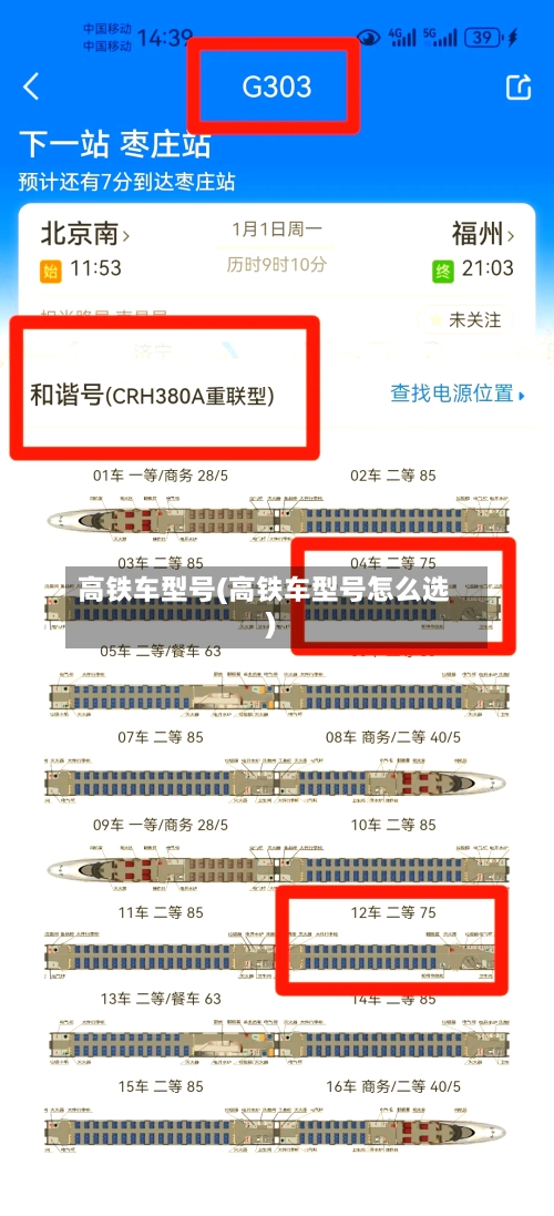 高铁车型号(高铁车型号怎么选)-第1张图片
