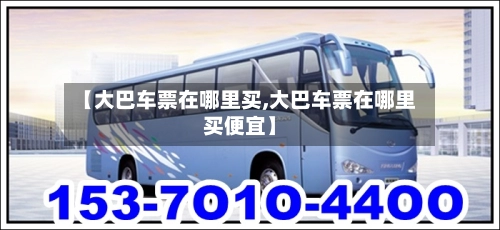 【大巴车票在哪里买,大巴车票在哪里买便宜】-第2张图片