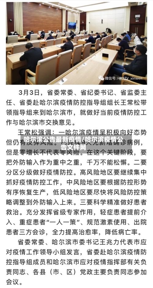 哈尔滨公告最新疫情/哈尔滨疫情公告文件网-第1张图片
