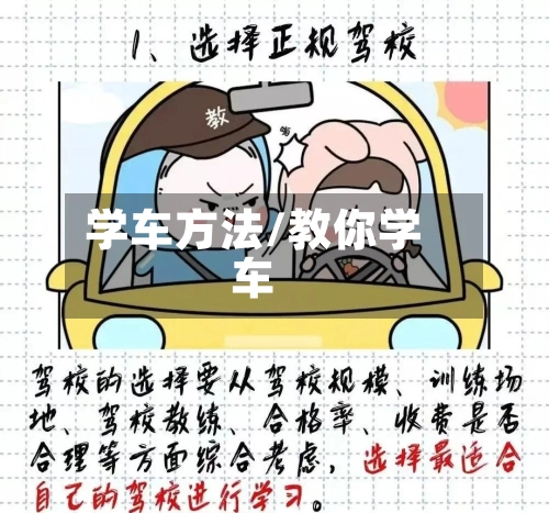 学车方法/教你学车-第3张图片