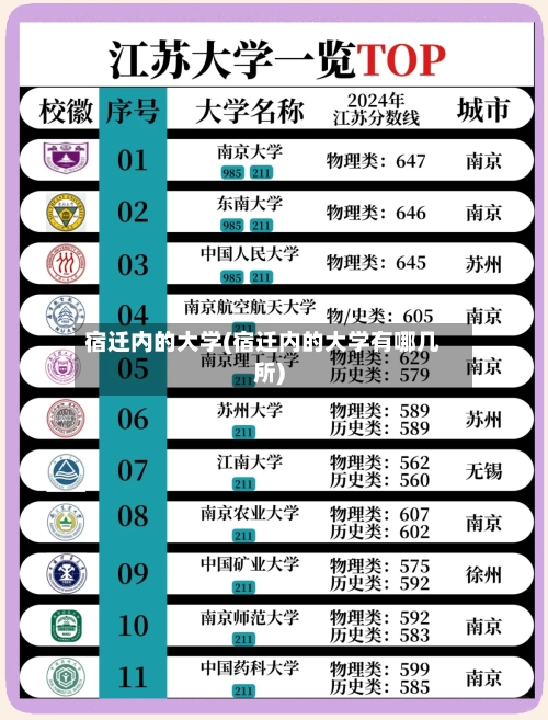 宿迁内的大学(宿迁内的大学有哪几所)-第3张图片