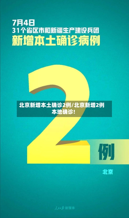 北京新增本土确诊2例/北京新增2例本地确诊!-第1张图片
