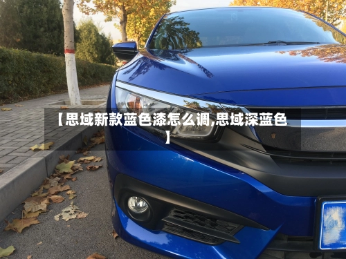 【思域新款蓝色漆怎么调,思域深蓝色】-第1张图片