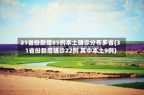 31省份新增85例本土确诊分布多省(31省份新增确诊22例 其中本土9例)-第3张图片