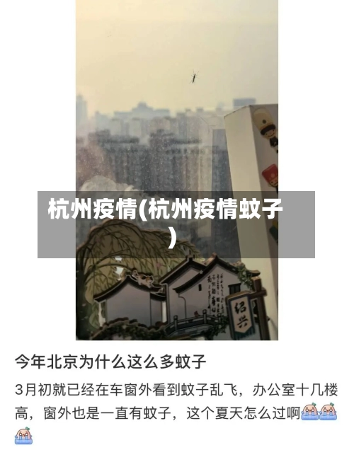 杭州疫情(杭州疫情蚊子)-第1张图片