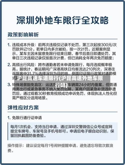 沪昆高速车道限行(沪昆高速外地车限行吗)-第1张图片