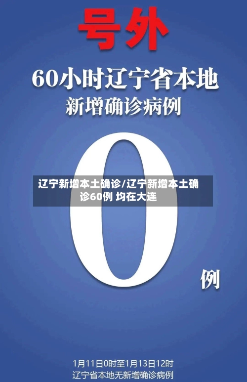 辽宁新增本土确诊/辽宁新增本土确诊60例 均在大连-第1张图片