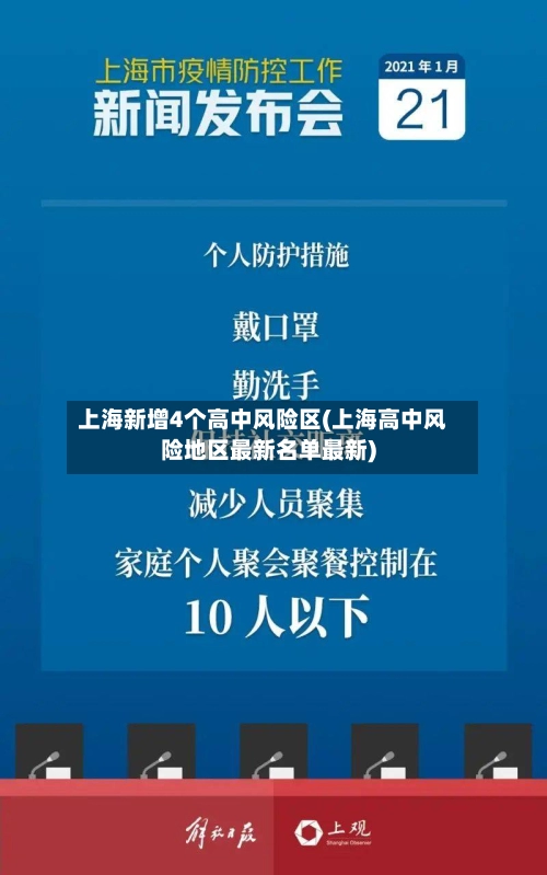 上海新增4个高中风险区(上海高中风险地区最新名单最新)-第2张图片