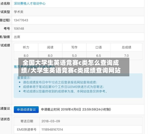 全国大学生英语竞赛c类怎么查询成绩/大学生英语竞赛c类成绩查询网站-第1张图片