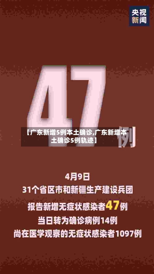 【广东新增5例本土确诊,广东新增本土确诊5例轨迹】-第1张图片