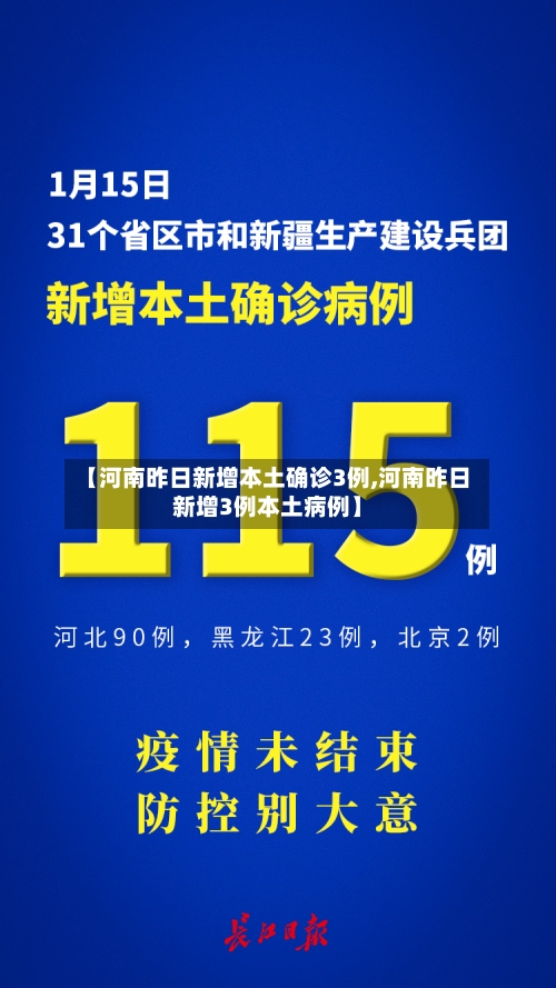 【河南昨日新增本土确诊3例,河南昨日新增3例本土病例】-第3张图片