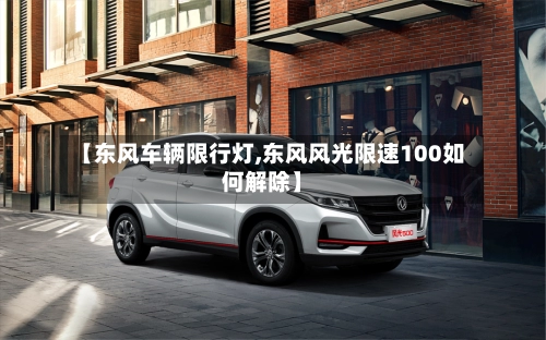 【东风车辆限行灯,东风风光限速100如何解除】-第1张图片