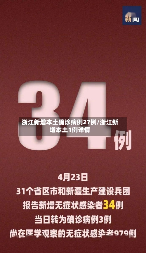 浙江新增本土确诊病例27例/浙江新增本土1例详情-第2张图片