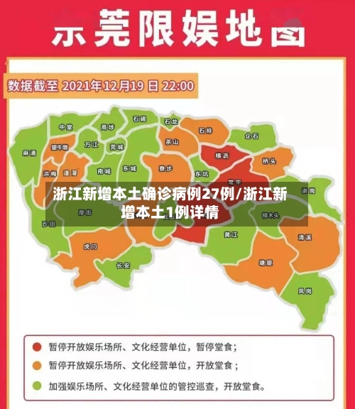 浙江新增本土确诊病例27例/浙江新增本土1例详情