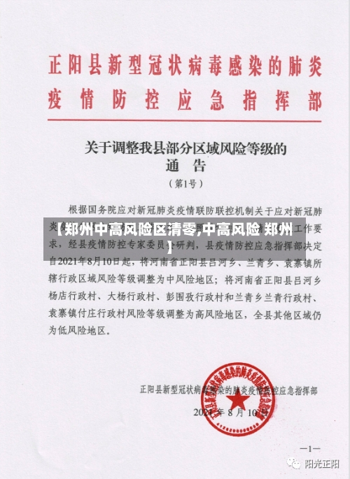 【郑州中高风险区清零,中高风险 郑州】-第3张图片