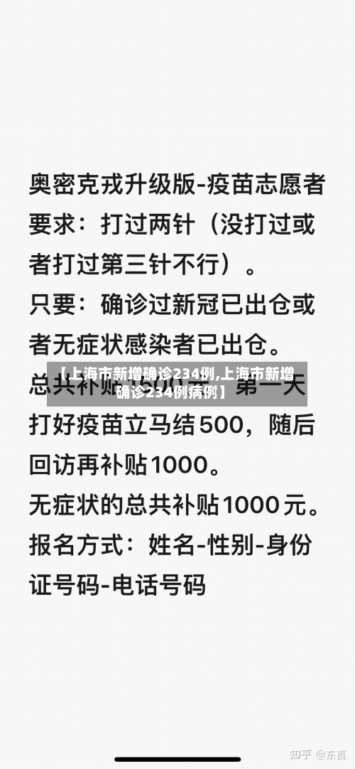 【上海市新增确诊234例,上海市新增确诊234例病例】-第2张图片