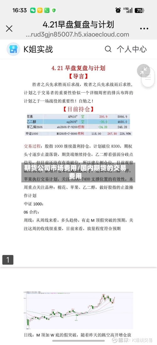期货公司市场费用/国内期货的交易费用-第1张图片